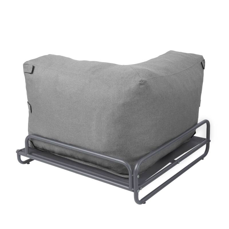 Ecksessel für modulare Outdoor-Sofa mit Gestell (4/6)