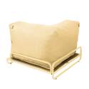 Ecksessel für modulare Outdoor-Sofa mit Gestell