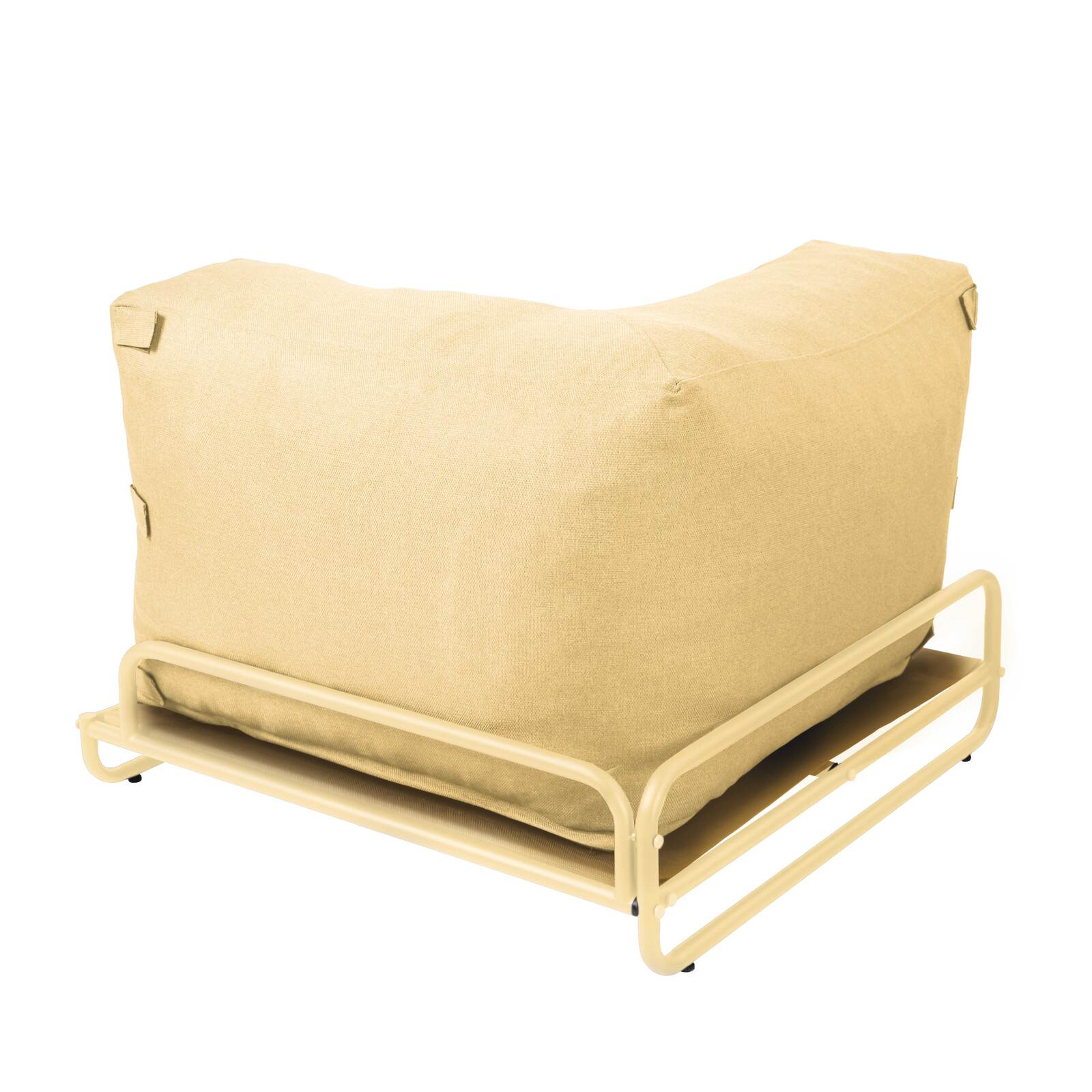 Ecksessel für modulare Outdoor-Sofa mit Gestell