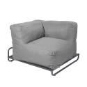 Ecksessel für modulare Outdoor-Sofa mit Gestell