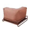 Ecksessel für modulare Outdoor-Sofa mit Gestell
