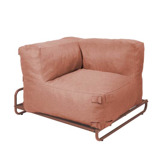 Ecksessel für modulare Outdoor-Sofa mit Gestell | Oviala