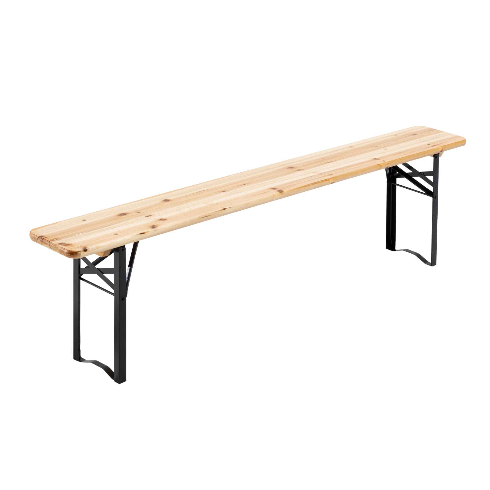 Bartisch und Holzbank-Set 180 cm – 10er-Set