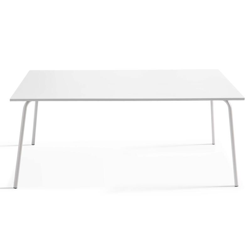 Gartentisch (180 x 90 x 72 cm) im Design aus Metall  (2/7)