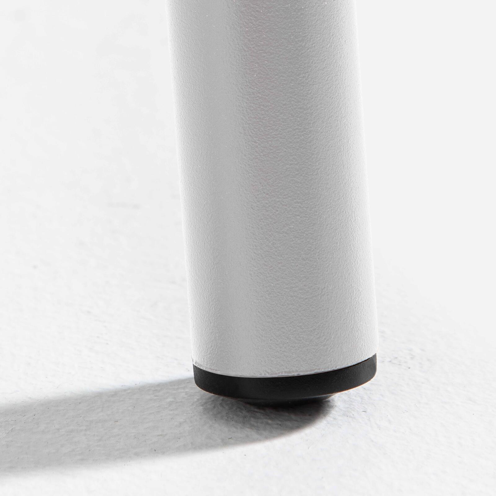 Gartentisch (180 x 90 x 72 cm) im Design aus Metall 