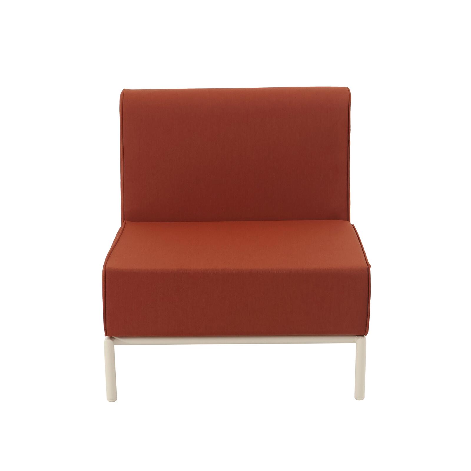 Sessel für ein modulares Outdoor-Sofa