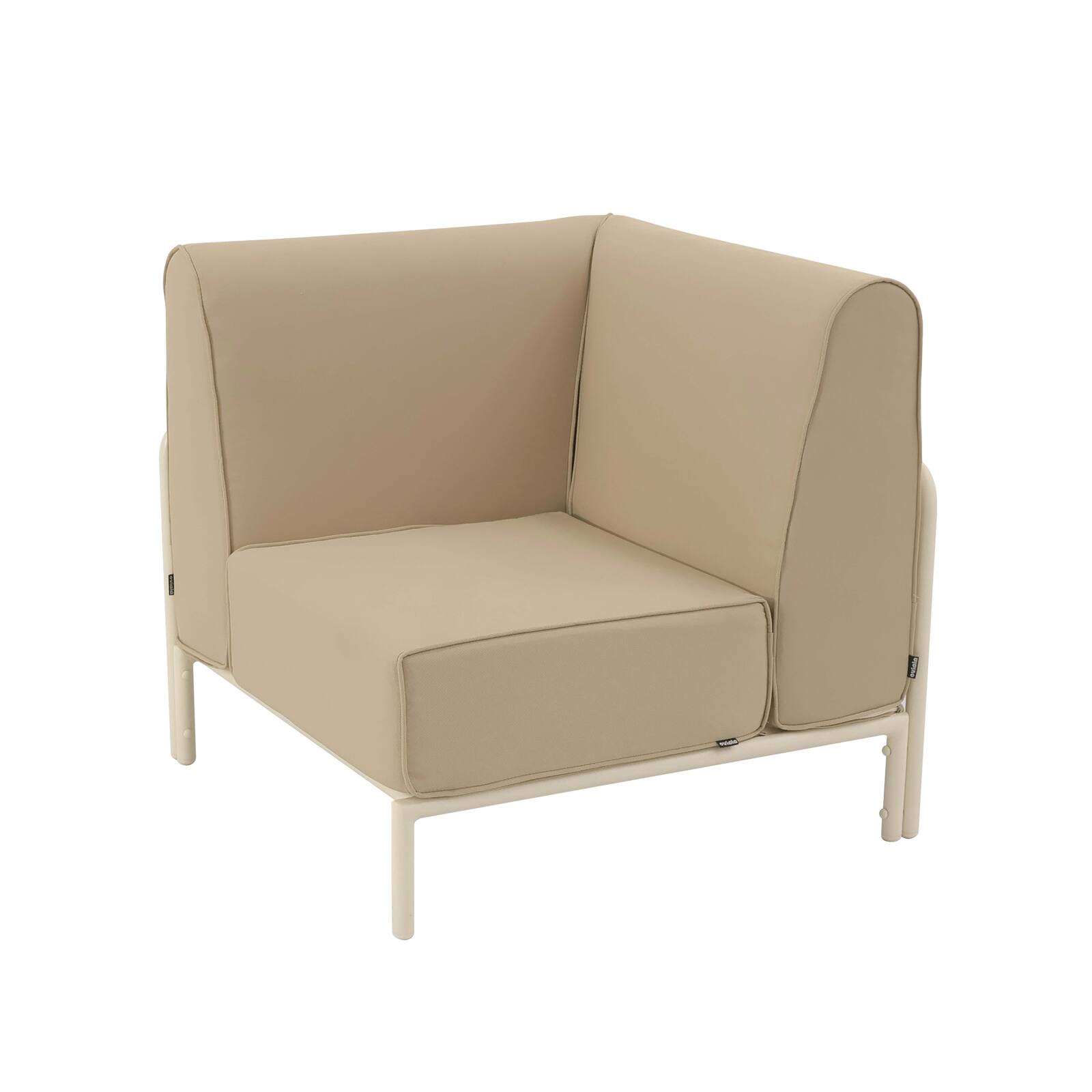 Ecksessel für modulare Outdoor-Sofa