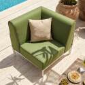 Ecksessel für modulare Outdoor-Sofa
