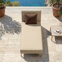 Chaiselongue für ein modulares Outdoor-Sofa