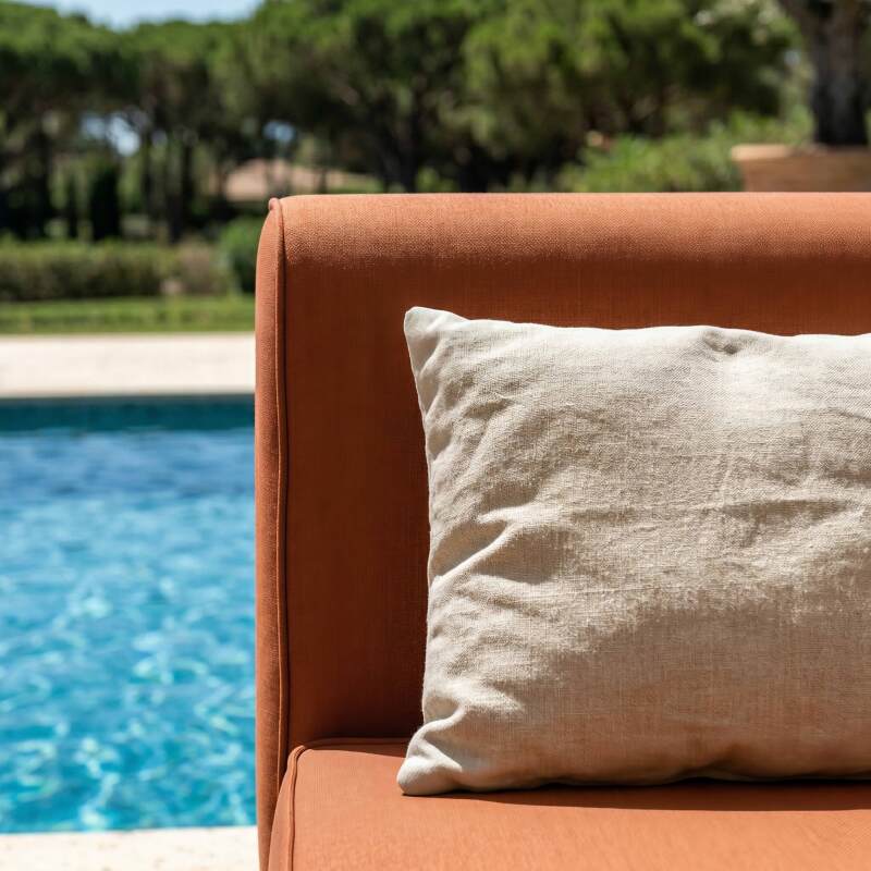 Chaiselongue für ein modulares Outdoor-Sofa (4/7)