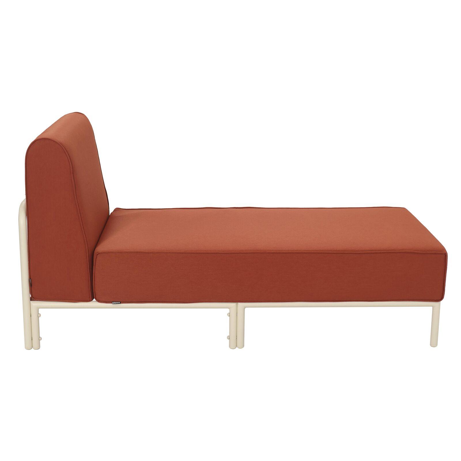 Chaiselongue für ein modulares Outdoor-Sofa