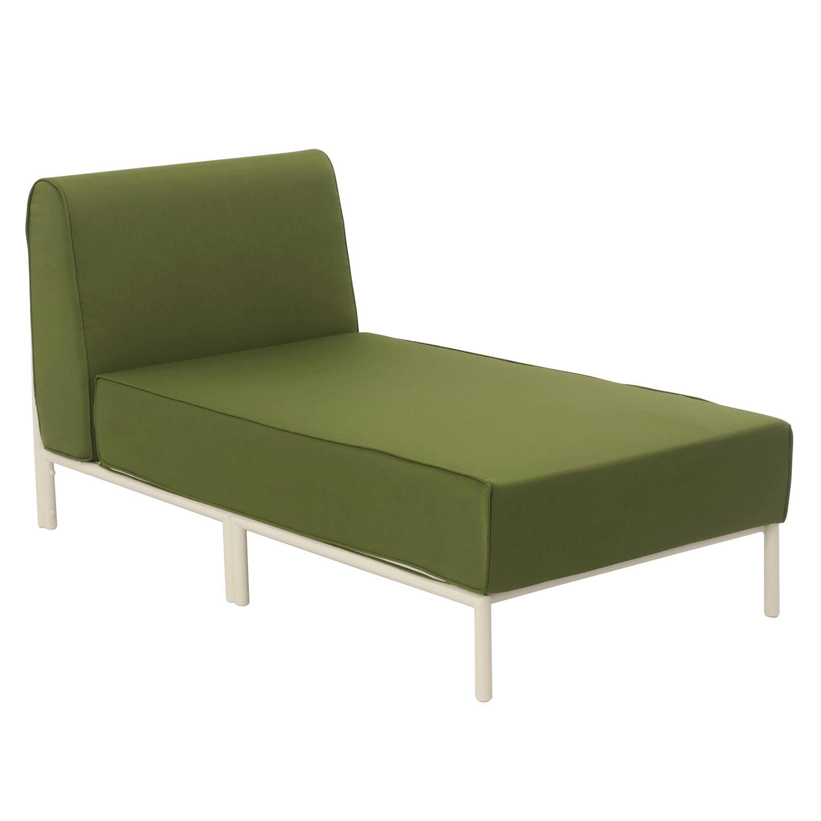 Chaiselongue für ein modulares Outdoor-Sofa