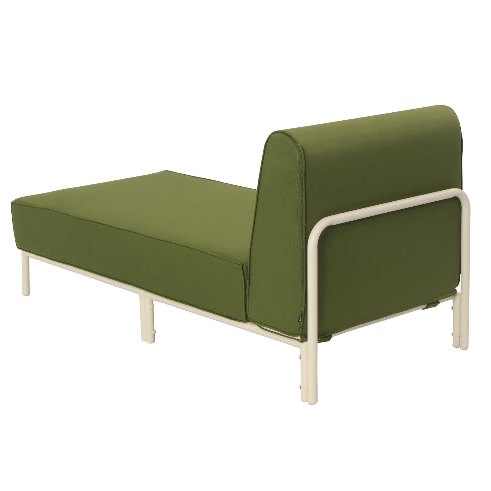 Chaiselongue für ein modulares Outdoor-Sofa