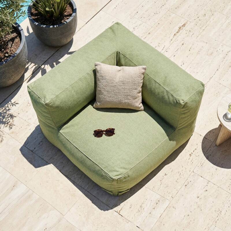 Ecksessel für modulare Outdoor-Sofa (2/6)