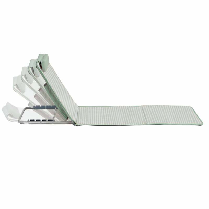 Set mit 2 gestreiften, faltbaren Strandliegen, 5 Liegepositionen (2/7)