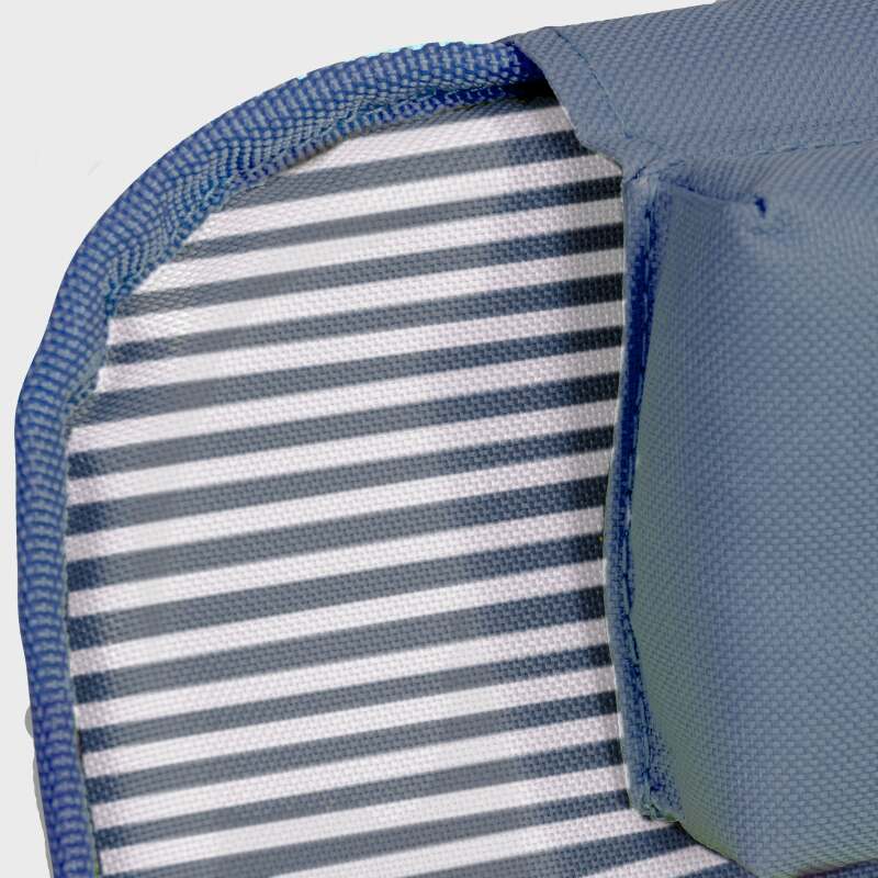 Set mit 2 gestreiften, faltbaren Strandliegen, 5 Liegepositionen (4/7)