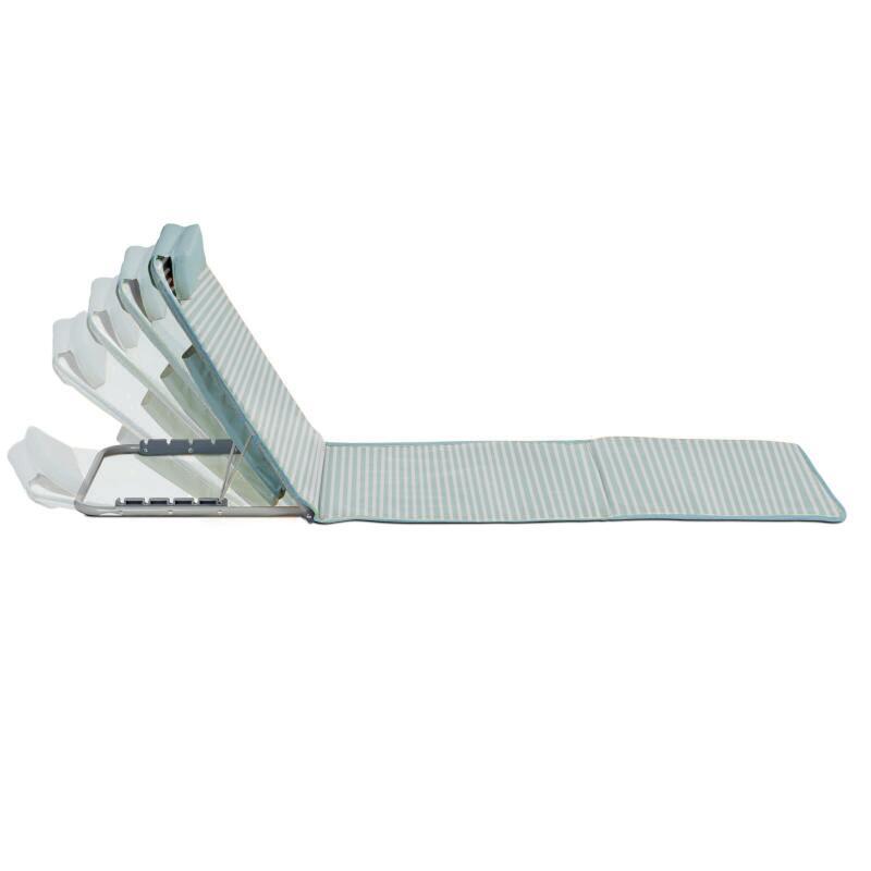 Set mit 2 gestreiften, faltbaren Strandliegen, 5 Liegepositionen (2/7)