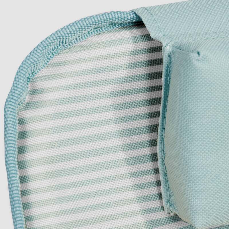 Set mit 2 gestreiften, faltbaren Strandliegen, 5 Liegepositionen (4/7)