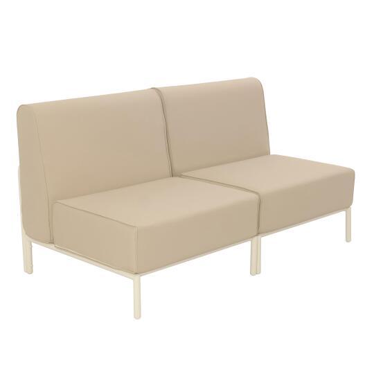 Modulare Gartenmöbel für 2 Personen bestehend aus 2 Sesseln | Oviala