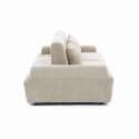 Modulares Sofa 2-Sitzer aus Stoff mit Kissen