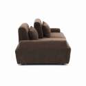 Modulares Sofa 2-Sitzer aus Stoff mit Kissen