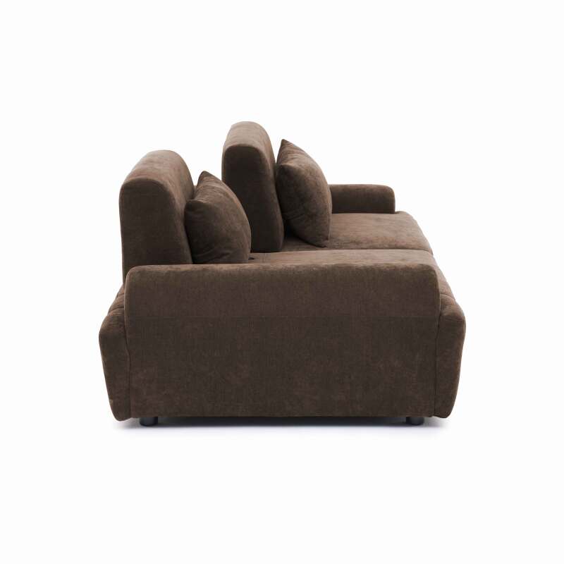 Modulares Sofa 2-Sitzer aus Stoff mit Kissen (5/8)