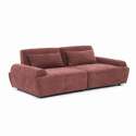 Modulares Sofa 2-Sitzer aus Stoff mit Kissen