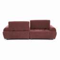 Modulares Sofa 2-Sitzer aus Stoff mit Kissen