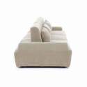 Modulares Sofa 3-Sitzer aus Stoff mit Kissen