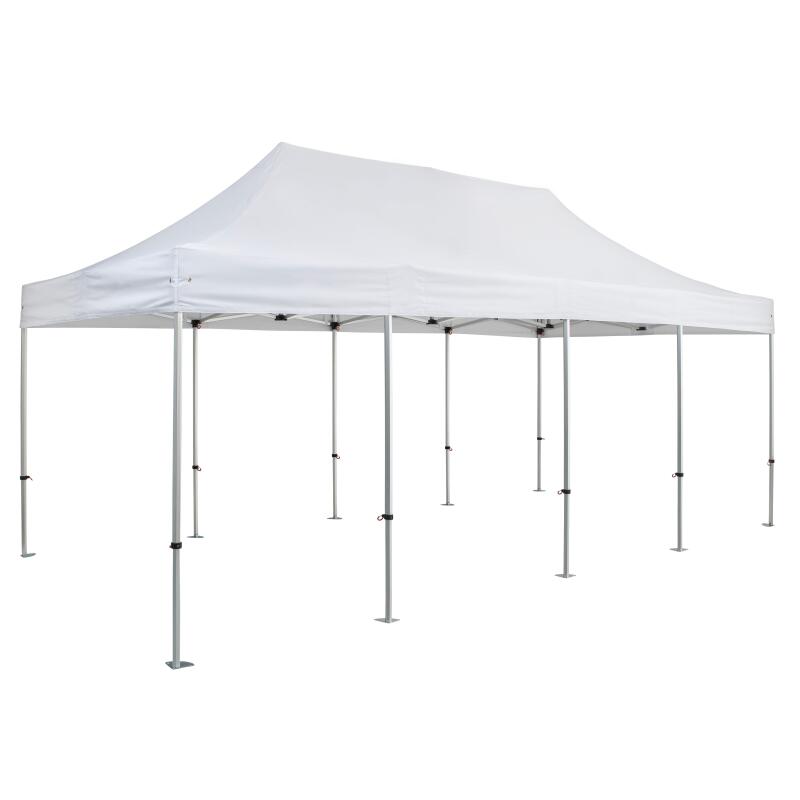 Weißen Aluminium Faltpavillon 4x8m 300g/m² 40mm