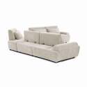 Modulares Ecksofa 5-Sitzer aus Stoff mit Kissen