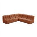 Modulares Sofa 3-Sitzer aus Cord Stoff