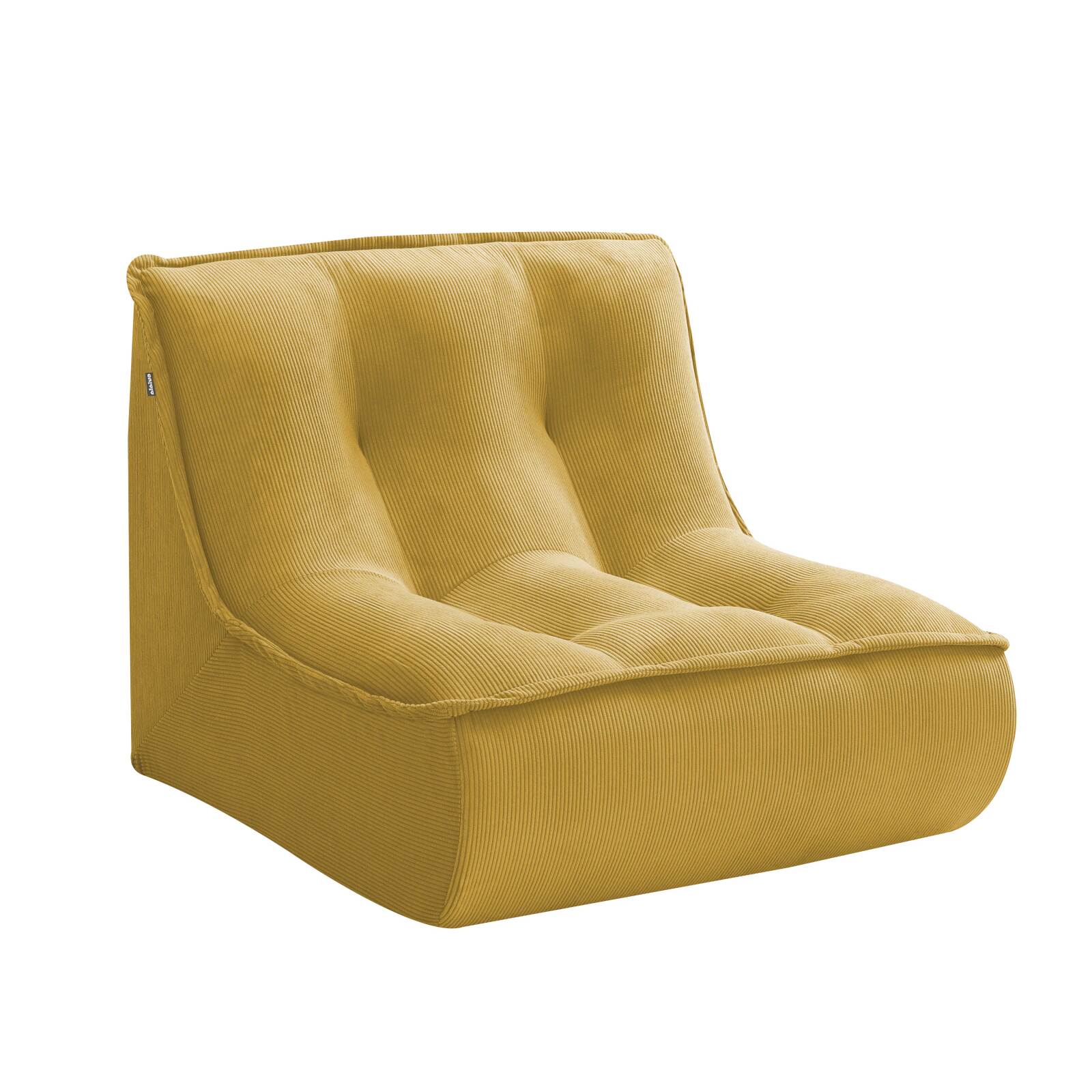 Modulares Sofa 3-Sitzer aus Cord Stoff