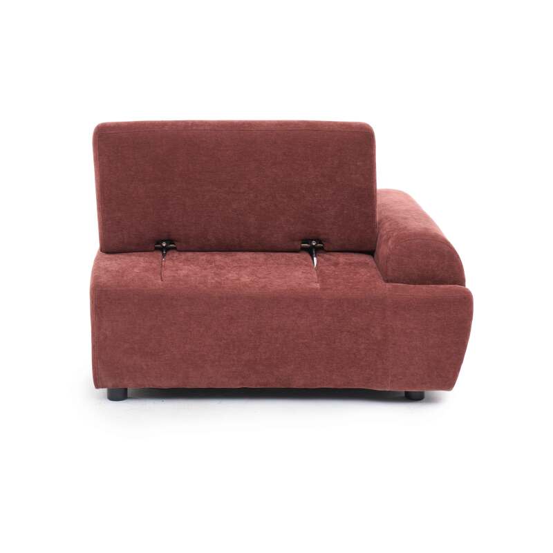 Rechter Sessel für modulares Sofa aus stoff mit Kissen (6/8)