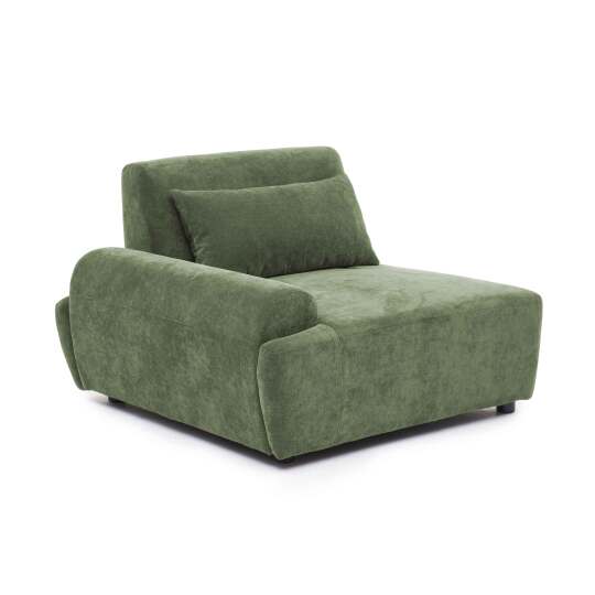 Rechter Sessel für modulares Sofa aus stoff mit Kissen