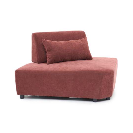 Eckensessel aus Stoff für modulares Sofa mit Kissen | Oviala