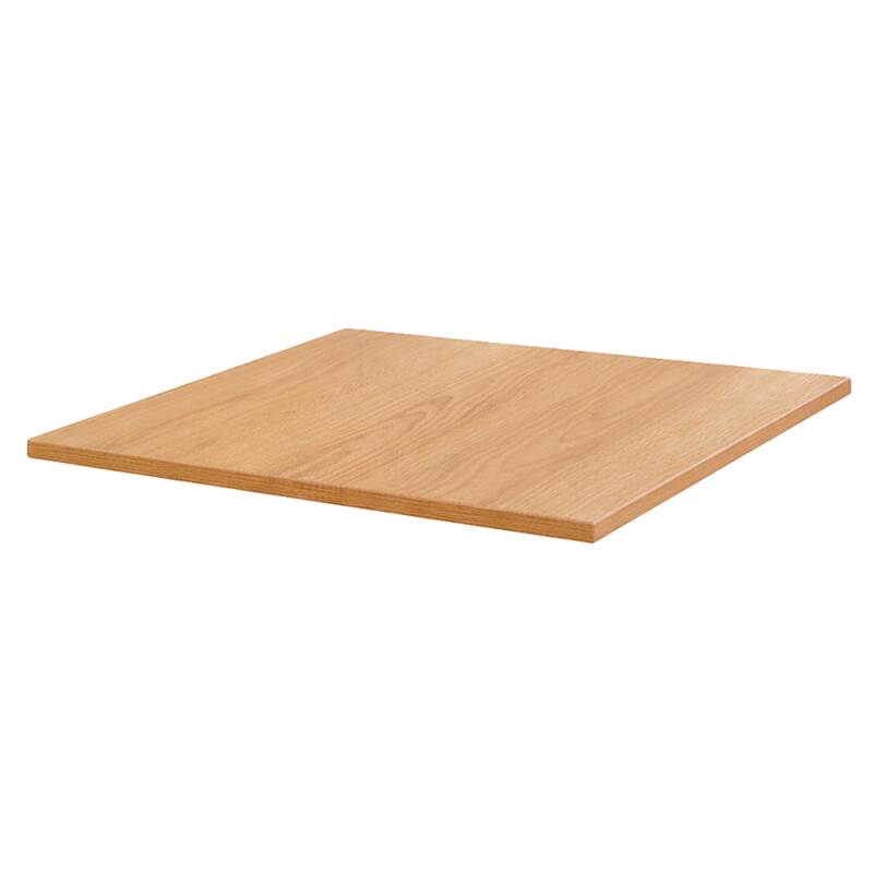 Quadratische Tischplatte aus laminiertem Formholz, 70 x 70 cm