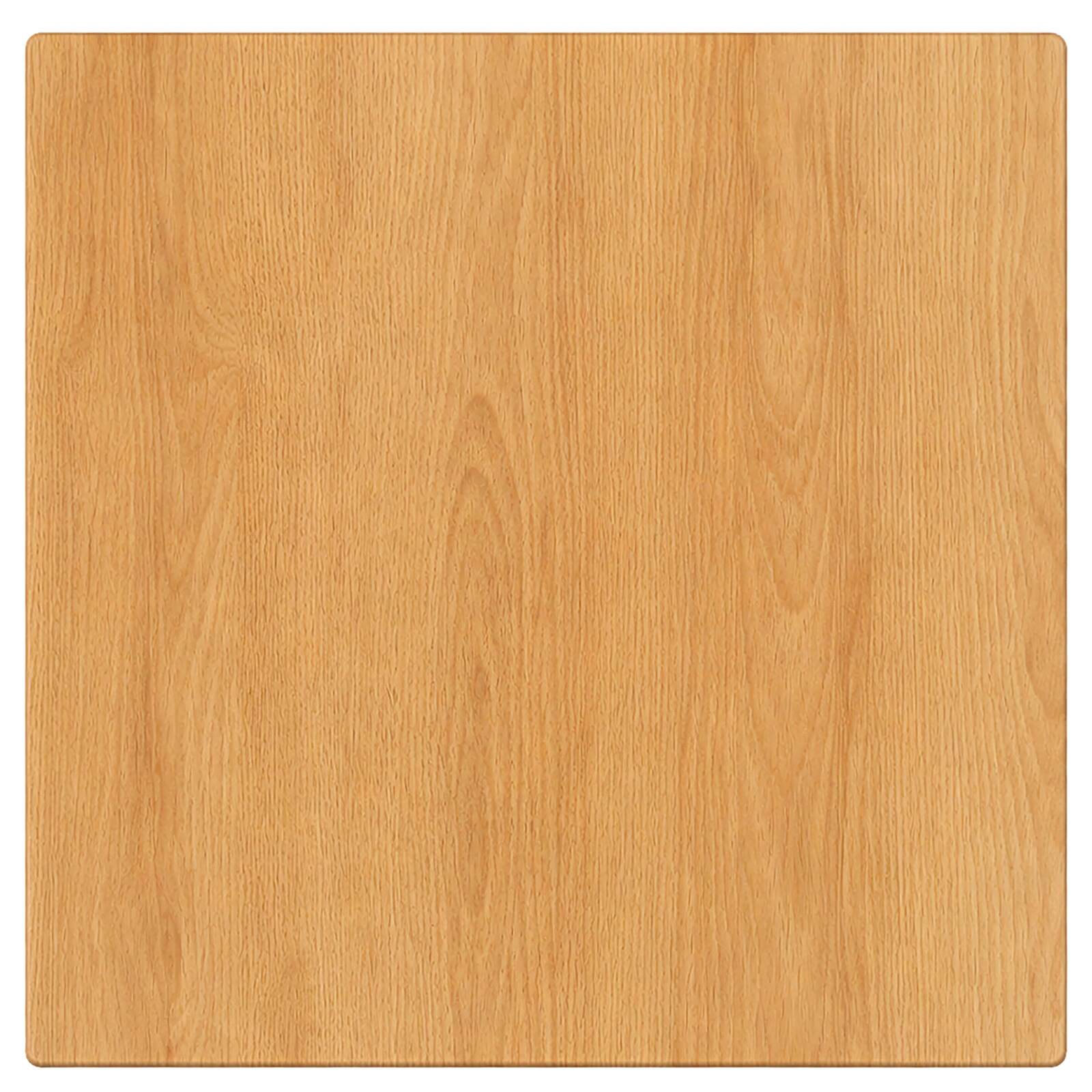 Quadratische Tischplatte aus laminiertem Formholz, 70 x 70 cm