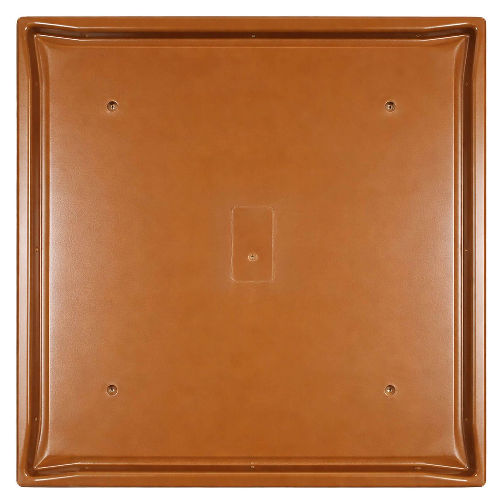 Quadratische Tischplatte aus laminiertem Formholz, 70 x 70 cm
