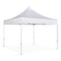 Weißen Aluminium Faltpavillon 4x4m 480g/m² 50mm