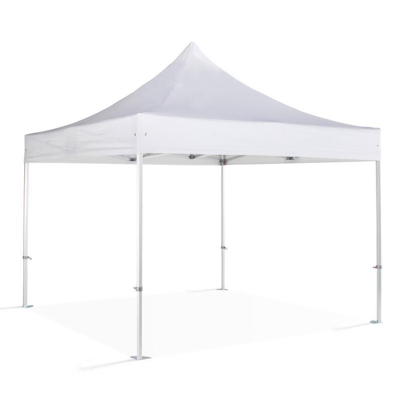 Weißen Aluminium Faltpavillon 4x4m 480g/m² 50mm