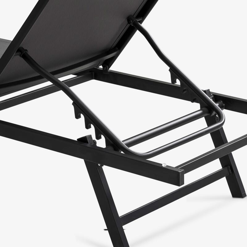 Verstellbarer Sonnenliegestuhl mit 5 Positionen  (4/6)