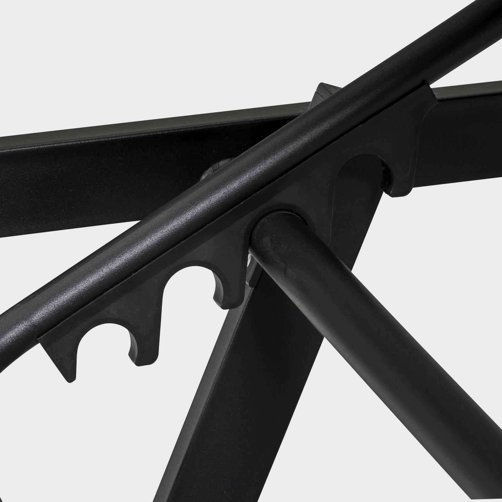 Verstellbarer Sonnenliegestuhl mit 5 Positionen 