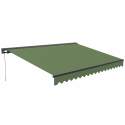 Manuelle Markise mit Halbkassette 3x2,50 m