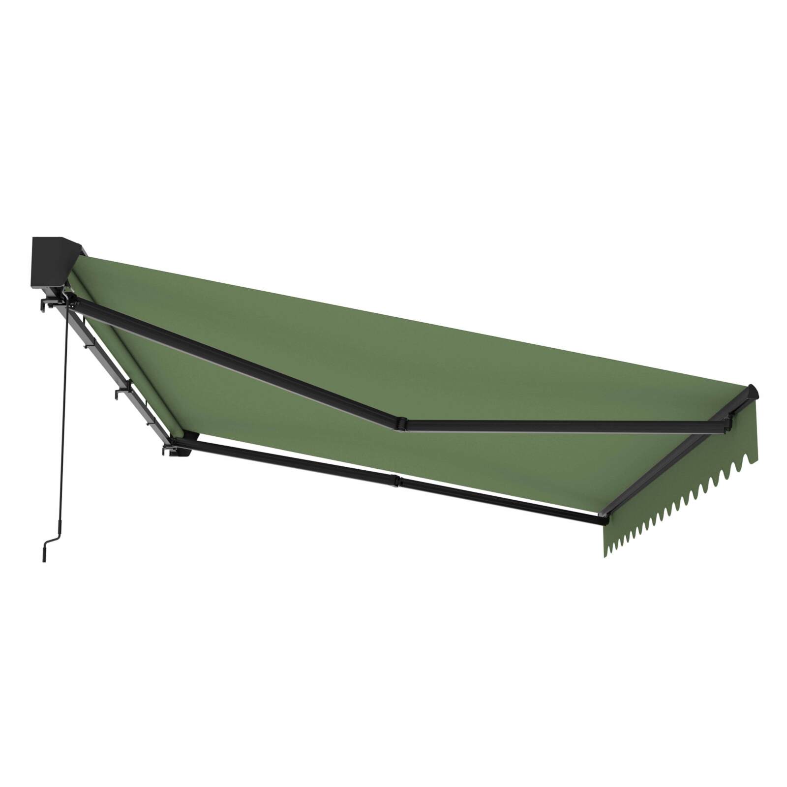 Manuelle Markise mit Halbkassette 3x2,50 m