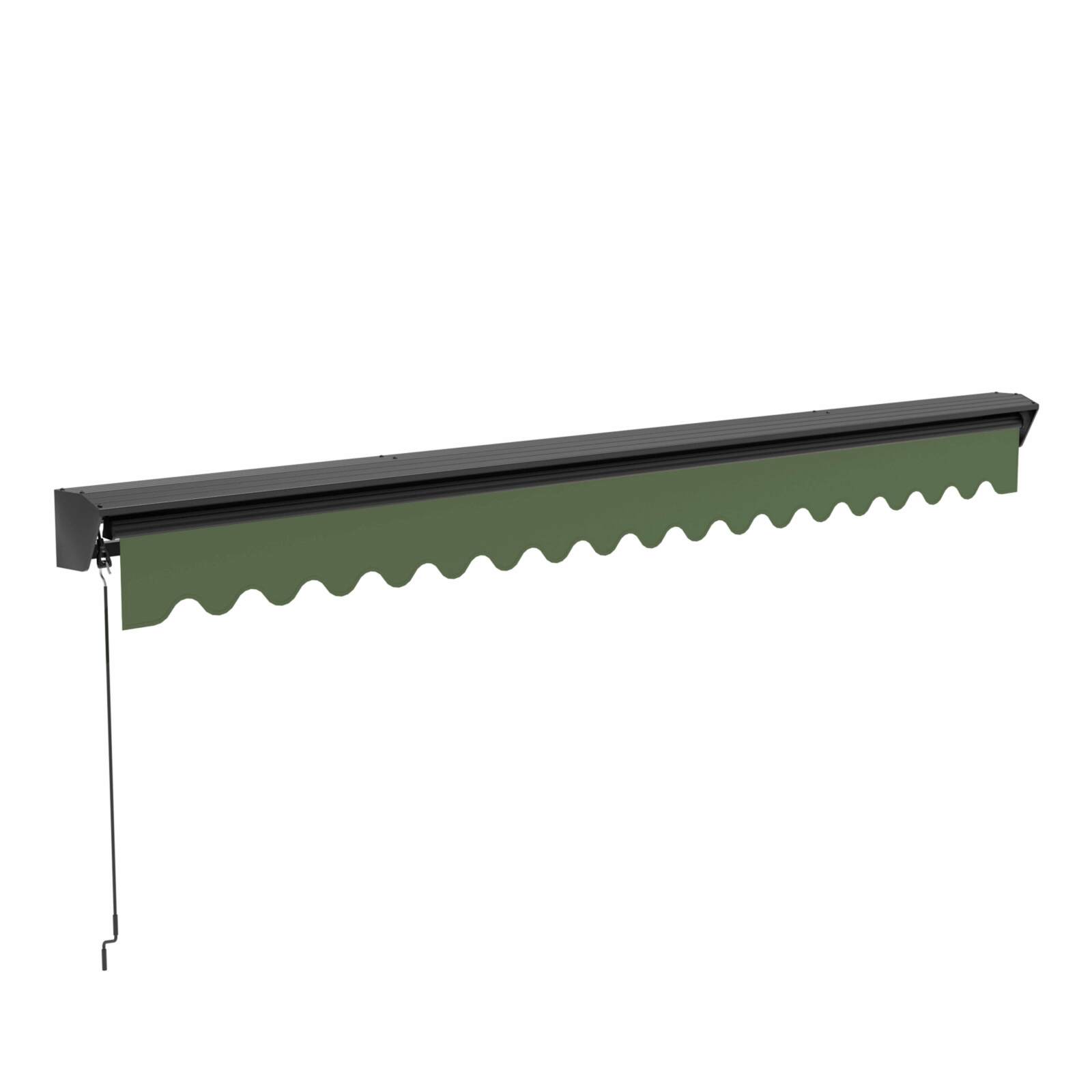 Manuelle Markise mit Halbkassette 3x2,50 m