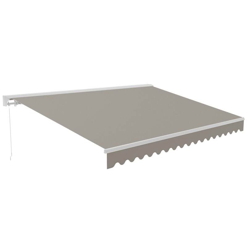 Manuelle Markise mit Halbkassette 2,50x2 m