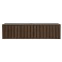 Hängendes Lowboard aus heller Holzoptik, 120 cm, skandinavischer Stil