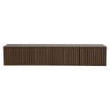 Hängendes Lowboard aus heller Holzoptik, 160 cm, skandinavischer Stil
