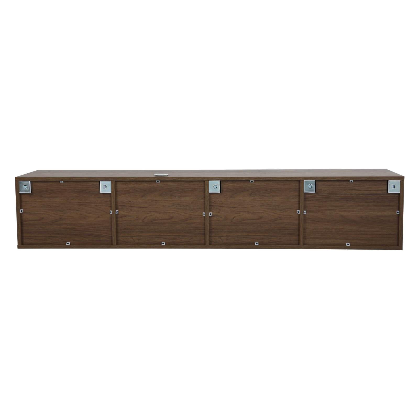 Hängendes Lowboard aus heller Holzoptik, 160 cm, skandinavischer Stil